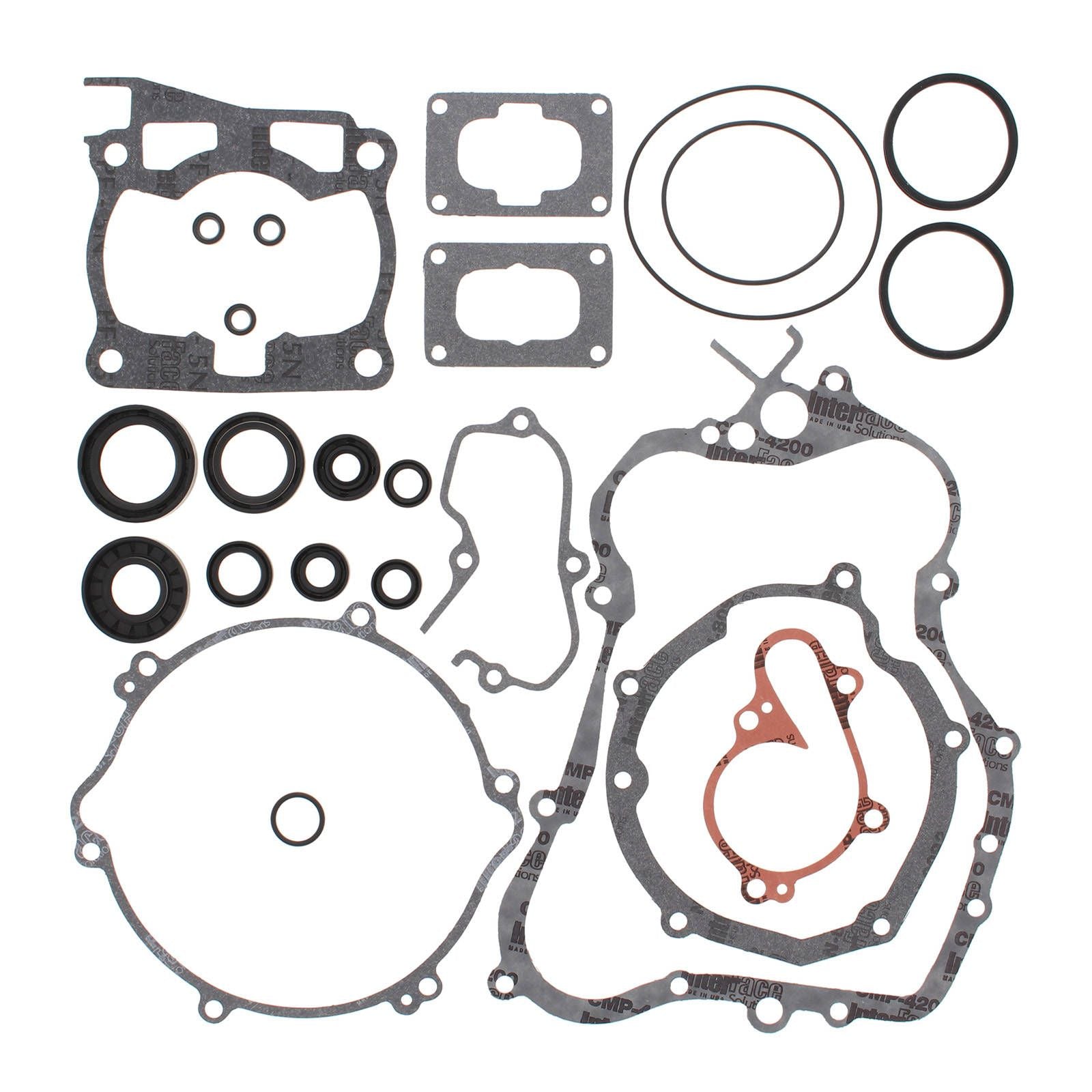 New VERTEX Engine Complete Gasket Set With Oil Seals For Yamaha #VER811639