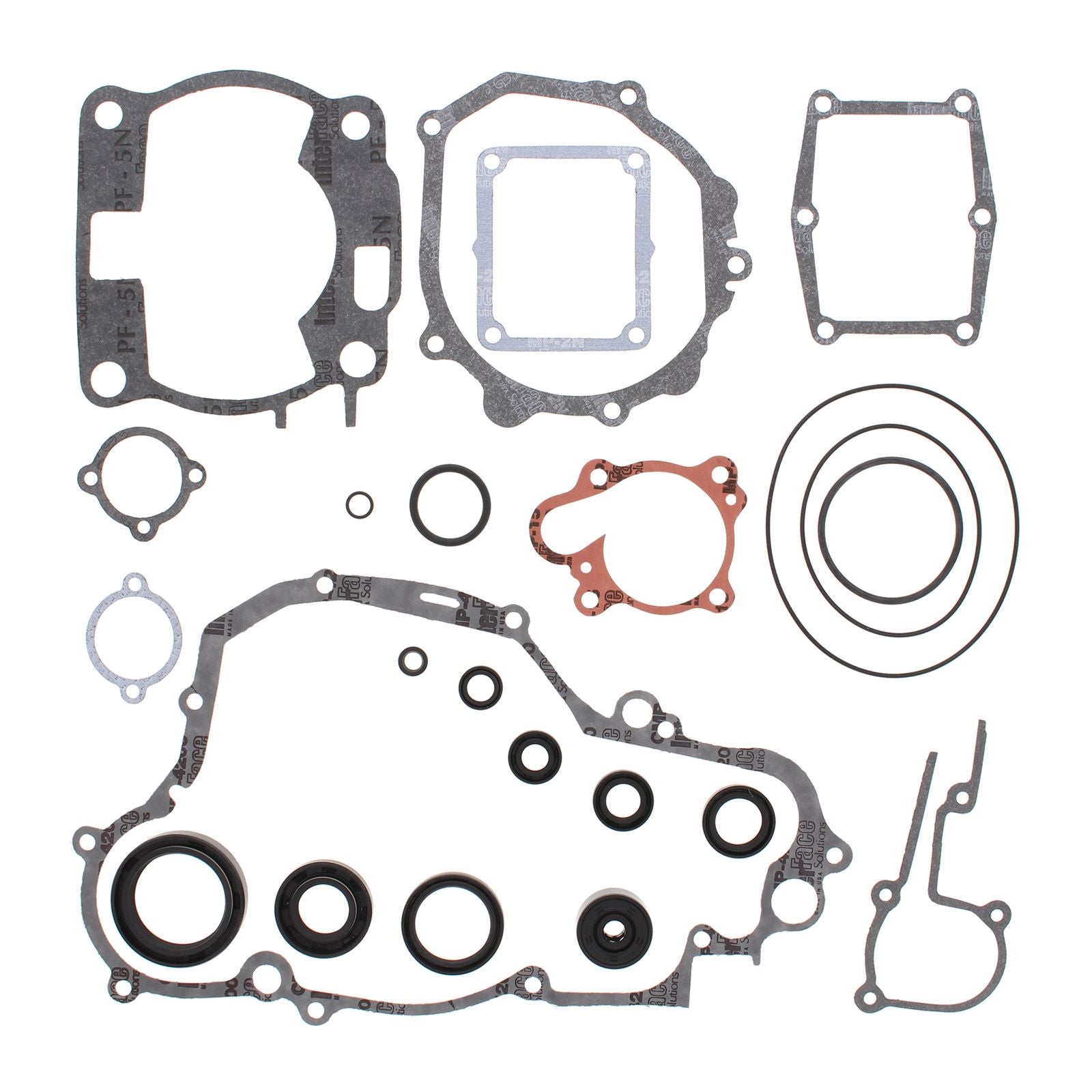 New VERTEX Engine Complete Gasket Set With Oil Seals For Yamaha #VER811662