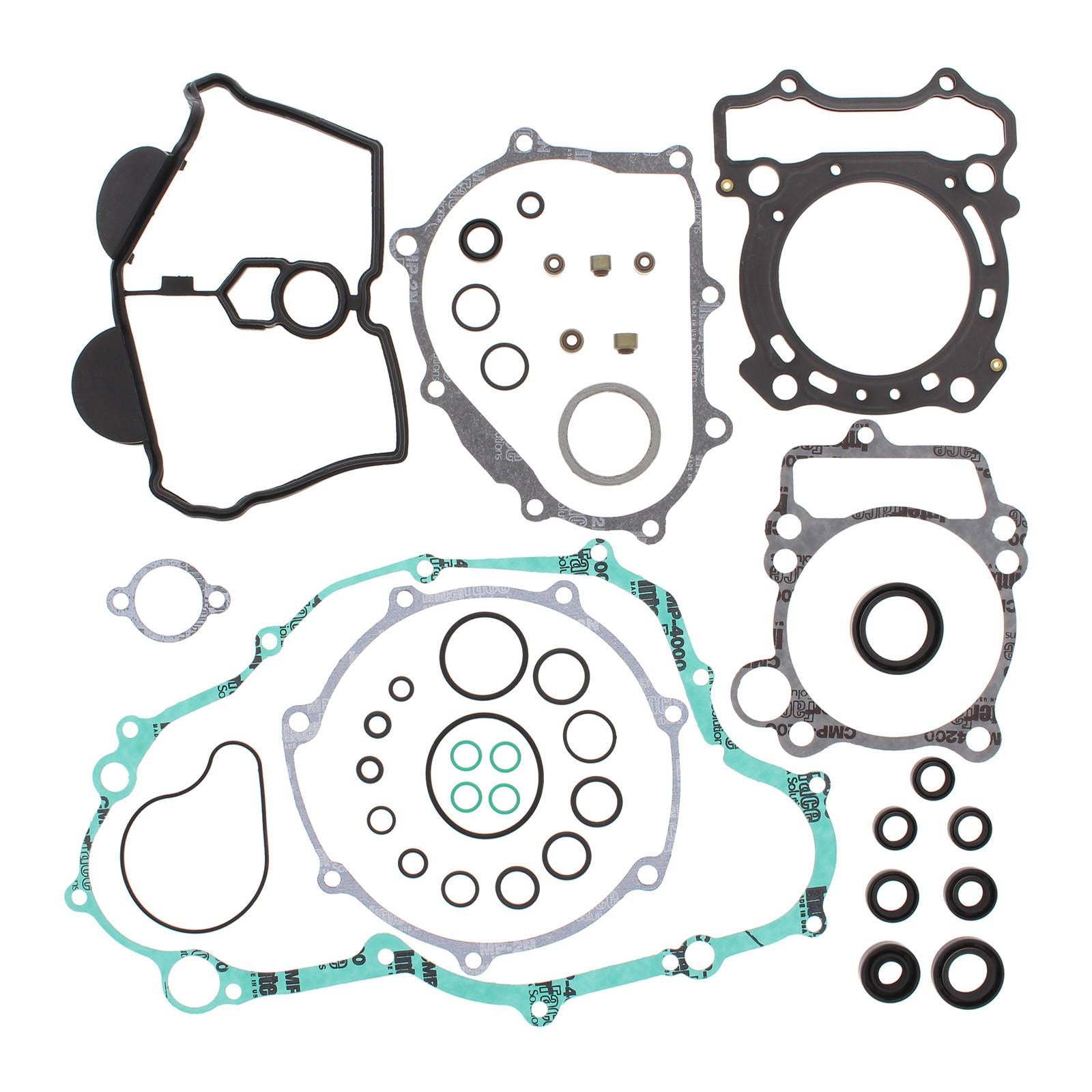 New VERTEX Engine Complete Gasket Set With Oil Seals For Yamaha #VER811671