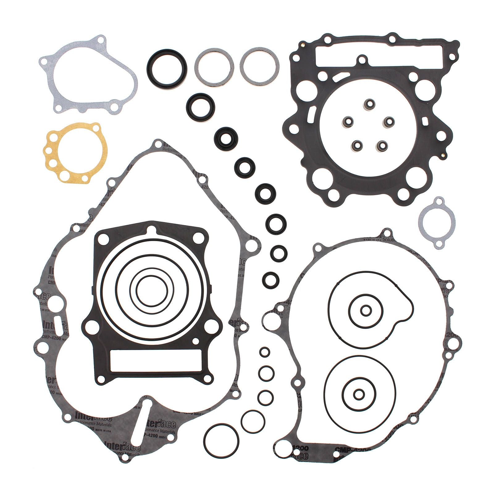 New VERTEX Engine Complete Gasket Set With Oil Seals For Yamaha #VER811852