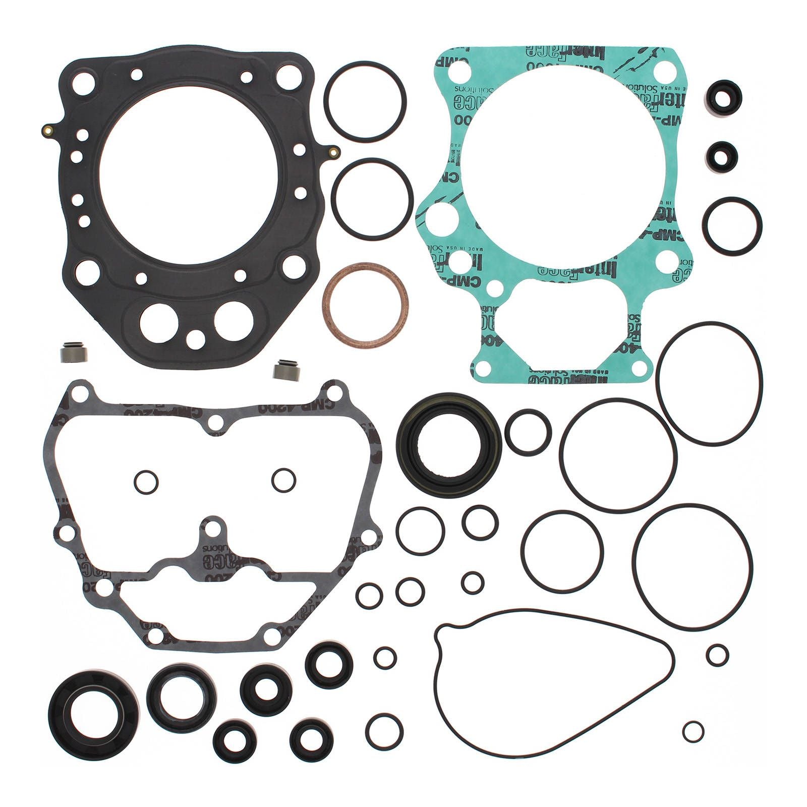 New VERTEX Engine Complete Gasket Set With Oil Seals For Honda #VER811943