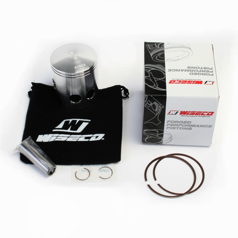WISECO Piston Kit (inc Rings, Pin, Clips) For YAMAHA RD400, RD350 W-393M06450 | Australian Moto Spares