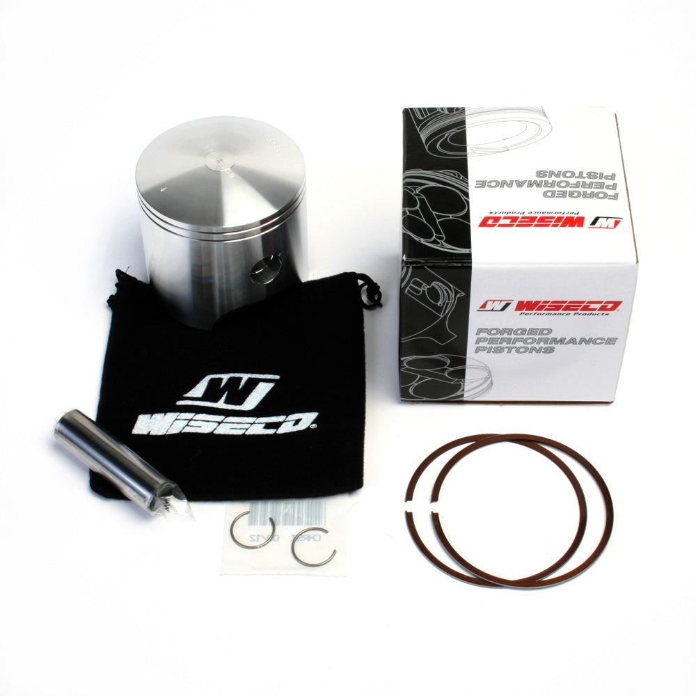 WISECO Piston Kit (inc Rings, Pin, Clips) For YAMAHA IT400, YZ400 W-394M08600 | Australian Moto Spares
