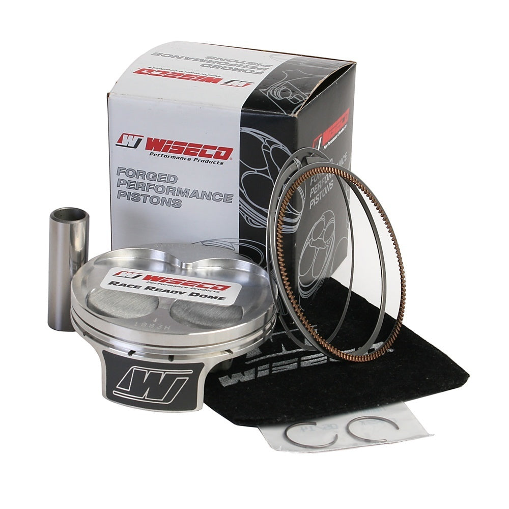 New WISECO Piston Kit (inc Rings, Pin, Clips) For KAWASAKI KX250F W-40009M07700 | Australian Moto Spares