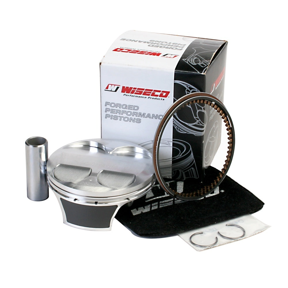New WISECO Piston Kit (inc Rings, Pin, Clips) For KAWASAKI KX250F W-40019M07700 | Australian Moto Spares