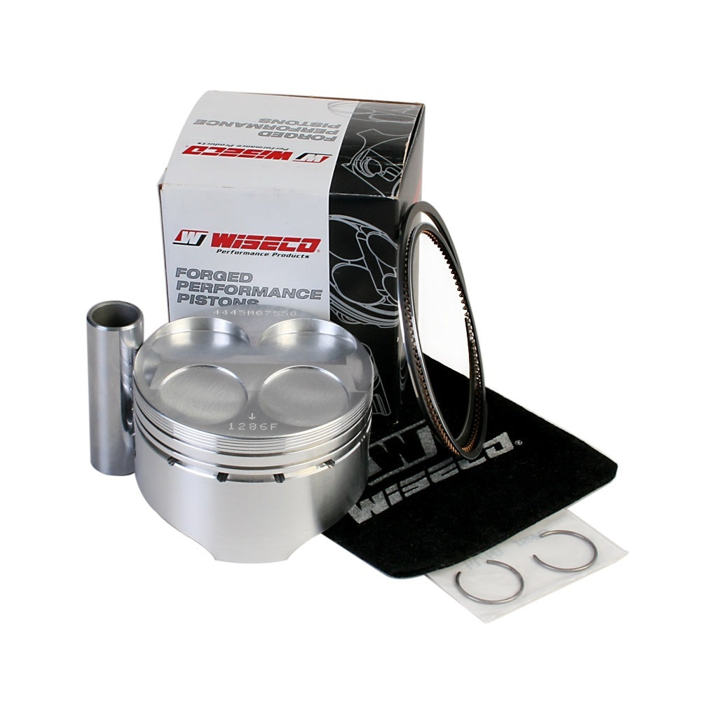 WISECO Piston Kit (inc Rings, Pin, Clips) For KAWASAKI ZX-10 ZX1000 W-4445M07550 | Australian Moto Spares