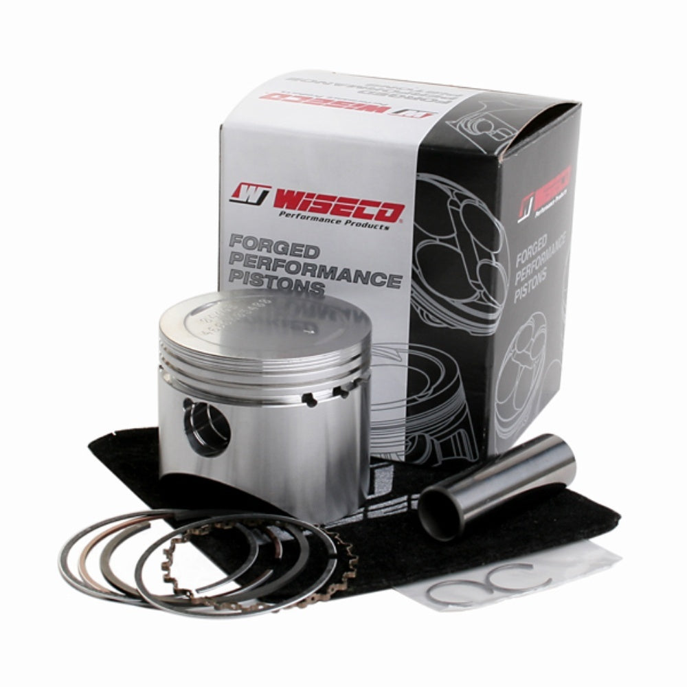 WISECO Piston Kit (inc Rings, Pin, Clips) For HONDA CRF100F, XR100R W-4666M05450 | Australian Moto Spares