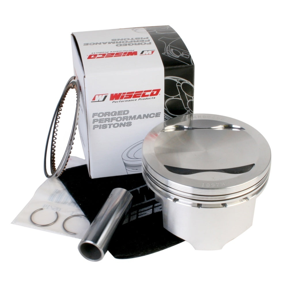 WISECO Piston Kit (inc Rings, Pin, Clips) For YAMAHA XT350, TT350 W-4674M08600 | Australian Moto Spares