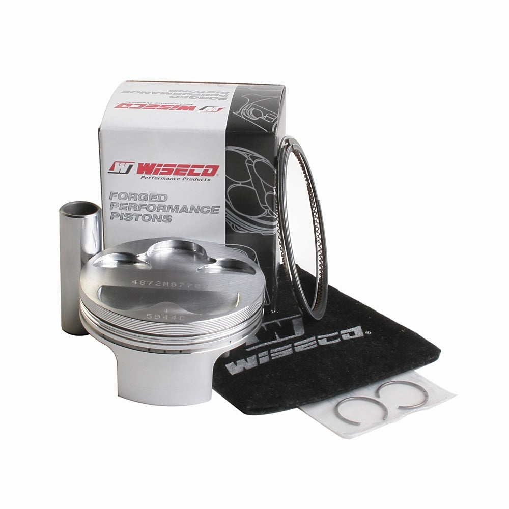 WISECO Piston Kit (inc Rings, Pin, Clips) For YAMAHA YZ250F, WR250F W-4872M07900 | Australian Moto Spares