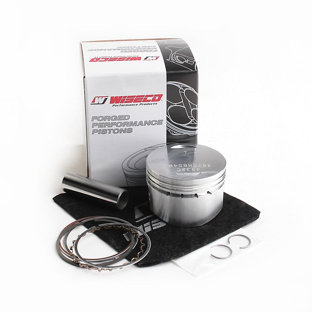 New WISECO Piston Kit (inc Rings, Pin, Clips) For KAWASAKI, SUZUKI W-4875M05400 | Australian Moto Spares