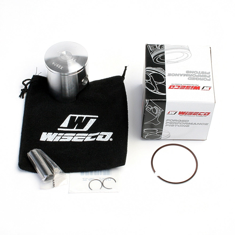 New WISECO Piston Kit (inc Rings, Pin, Clips) For HONDA CR125R W-553M05450 | Australian Moto Spares
