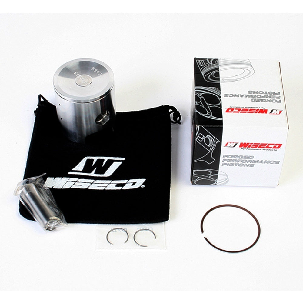 New WISECO Piston Kit (inc Rings, Pin, Clips) For KAWASAKI KX125 W-555M05600 | Australian Moto Spares