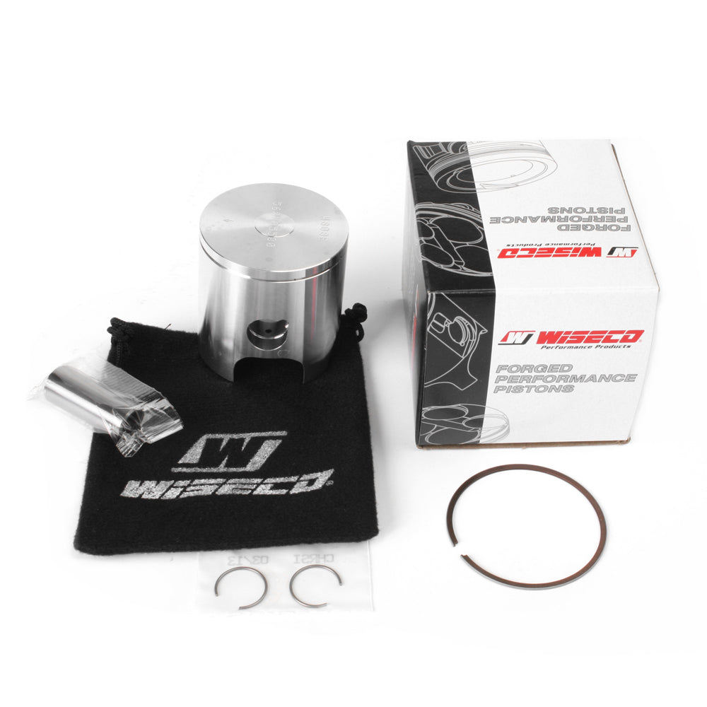 New WISECO Piston Kit (inc Rings, Pin, Clips) For SUZUKI RM125 W-568M05400 | Australian Moto Spares