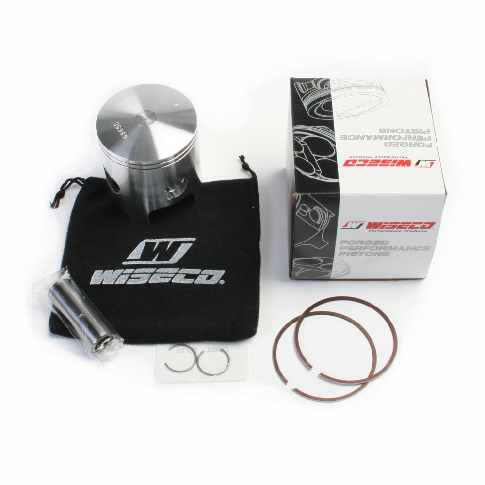 WISECO Piston Kit (inc Rings, Pin, Clips) For KAWASAKI KX250, KDX250 W-607M06850 | Australian Moto Spares