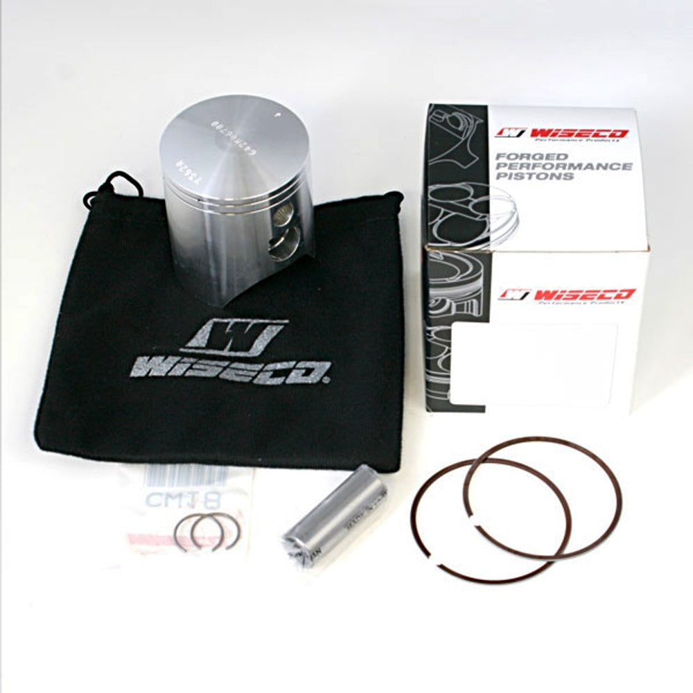 WISECO Piston Kit (inc Rings, Pin, Clips) For SUZUKI RM250, RMX250 W-642M06900 | Australian Moto Spares