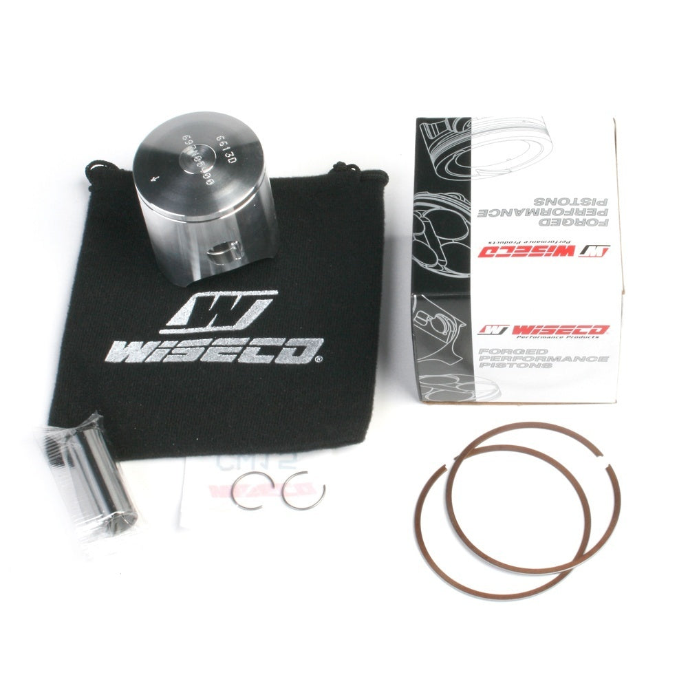 New WISECO Piston Kit (inc Rings, Pin, Clips) For YAMAHA YZ125 W-693M05400 | Australian Moto Spares