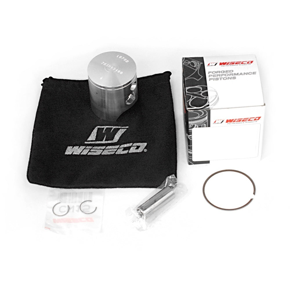 New WISECO Piston Kit (inc Rings, Pin, Clips) For KAWASAKI KX125 W-783M05600 | Australian Moto Spares