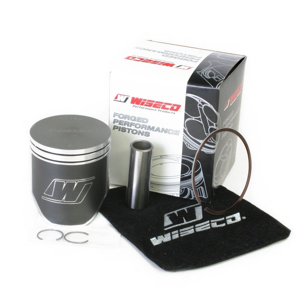 WISECO Piston Kit (inc Rings, Pin, Clips) For KTM 125 SX, 125 EXC W-868M05400 | Australian Moto Spares