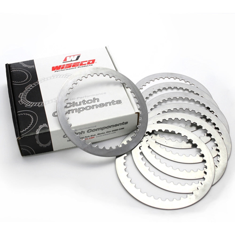 New WISECO Clutch Plate Kit - Steel For HONDA, KAWASAKI W-WPPS004 | Australian Moto Spares