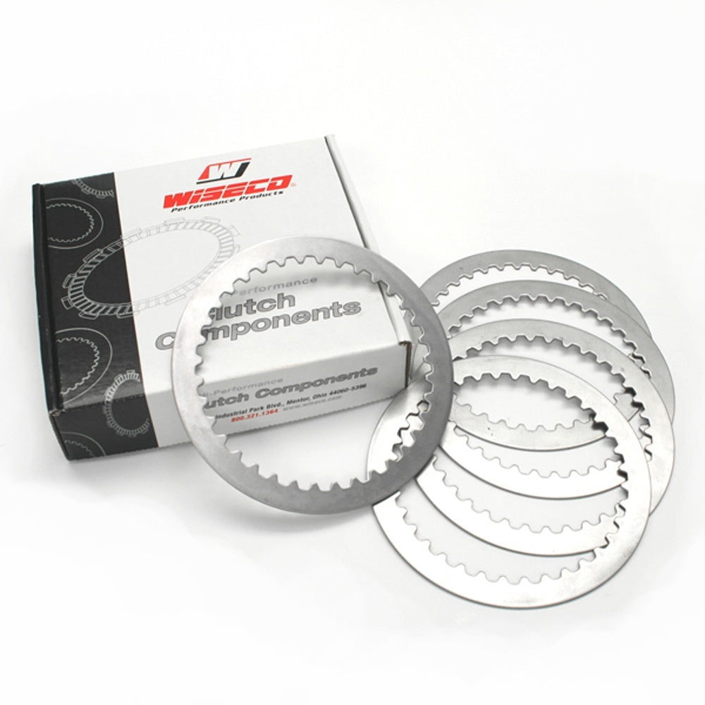 New WISECO Clutch Plate Kit - Steel For KAWASAKI W-WPPS008 | Australian Moto Spares