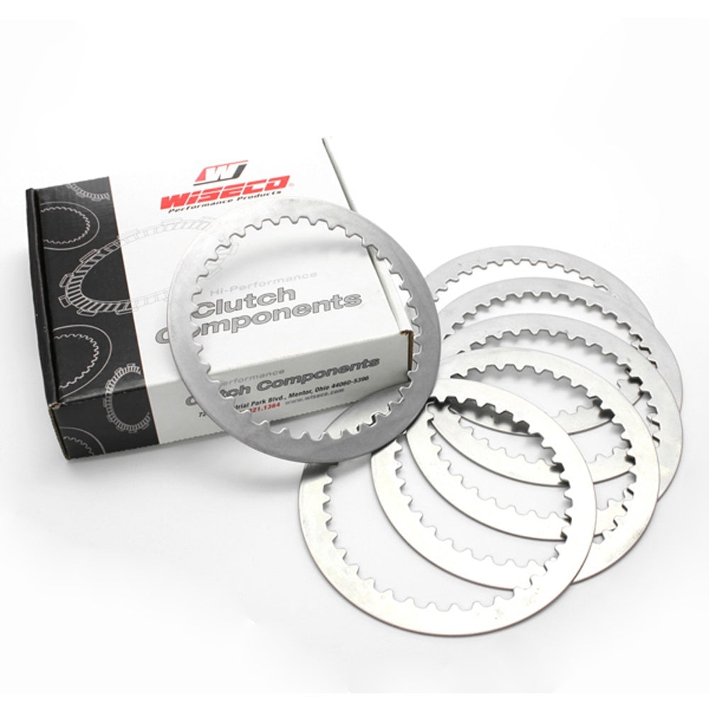New WISECO Clutch Plate Kit - Steel For YAMAHA YZ125, YZ250 WRA, YZ250 W-WPPS034 | Australian Moto Spares