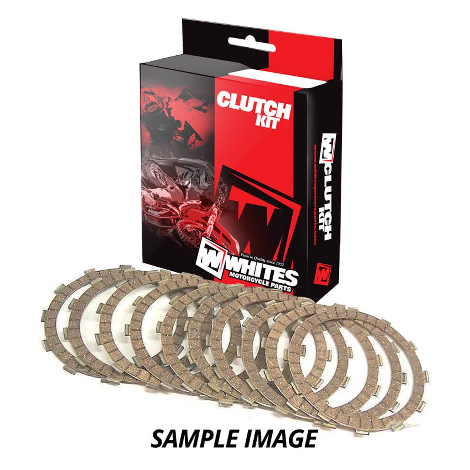 New WHITES Fibre Clutch Kit For CRF50/XR50/CRF70F #WCF1148