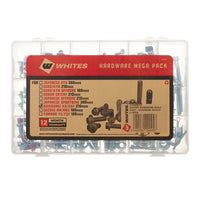 New WHITES Hardware Mega Pack For Kawasaki KX / KXF 210Pcs #WHWM007 | Australian Moto Spares