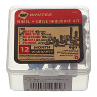 New WHITES Wheel & Drive Hardware Kit For Euro/Ktm 32Pcs #WHWWD002 | Australian Moto Spares