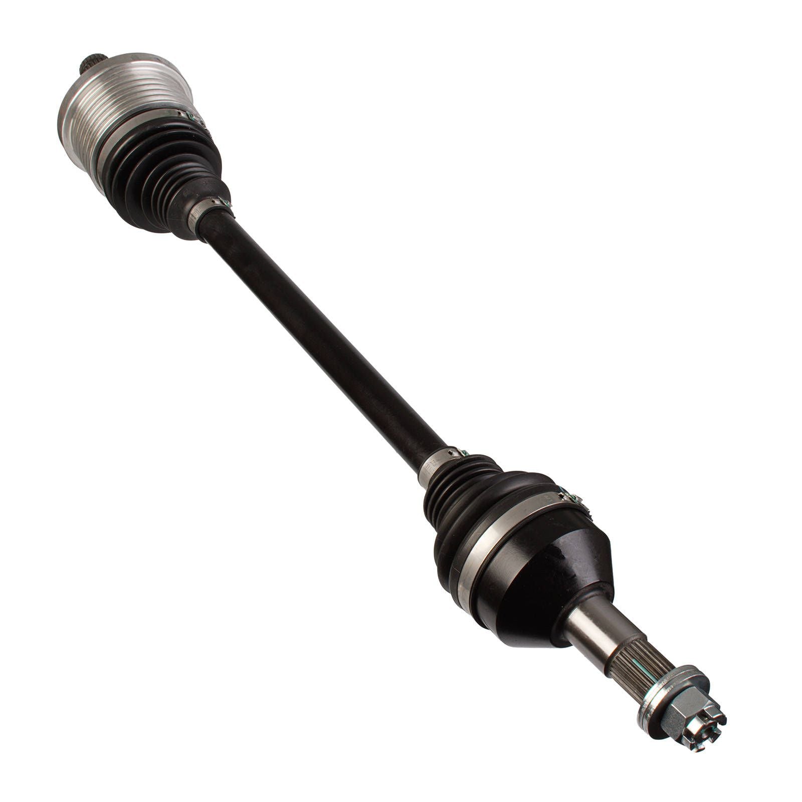 New WHITES ATV CV Axle Complete - Rear Left or Right For Can-Am (with TPE Boo)