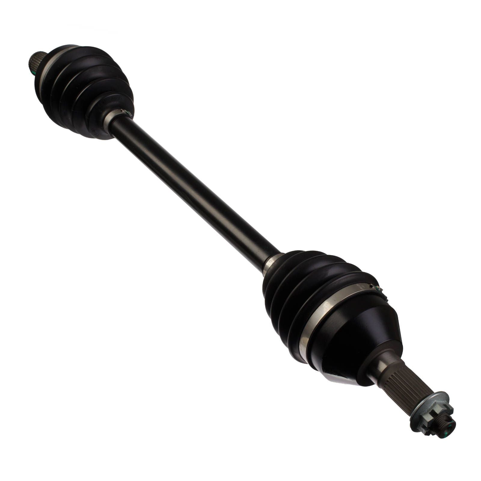 New WHITES ATV CV Axle Complete - Rear Left or Right For Can-Am (with TPE Boo)