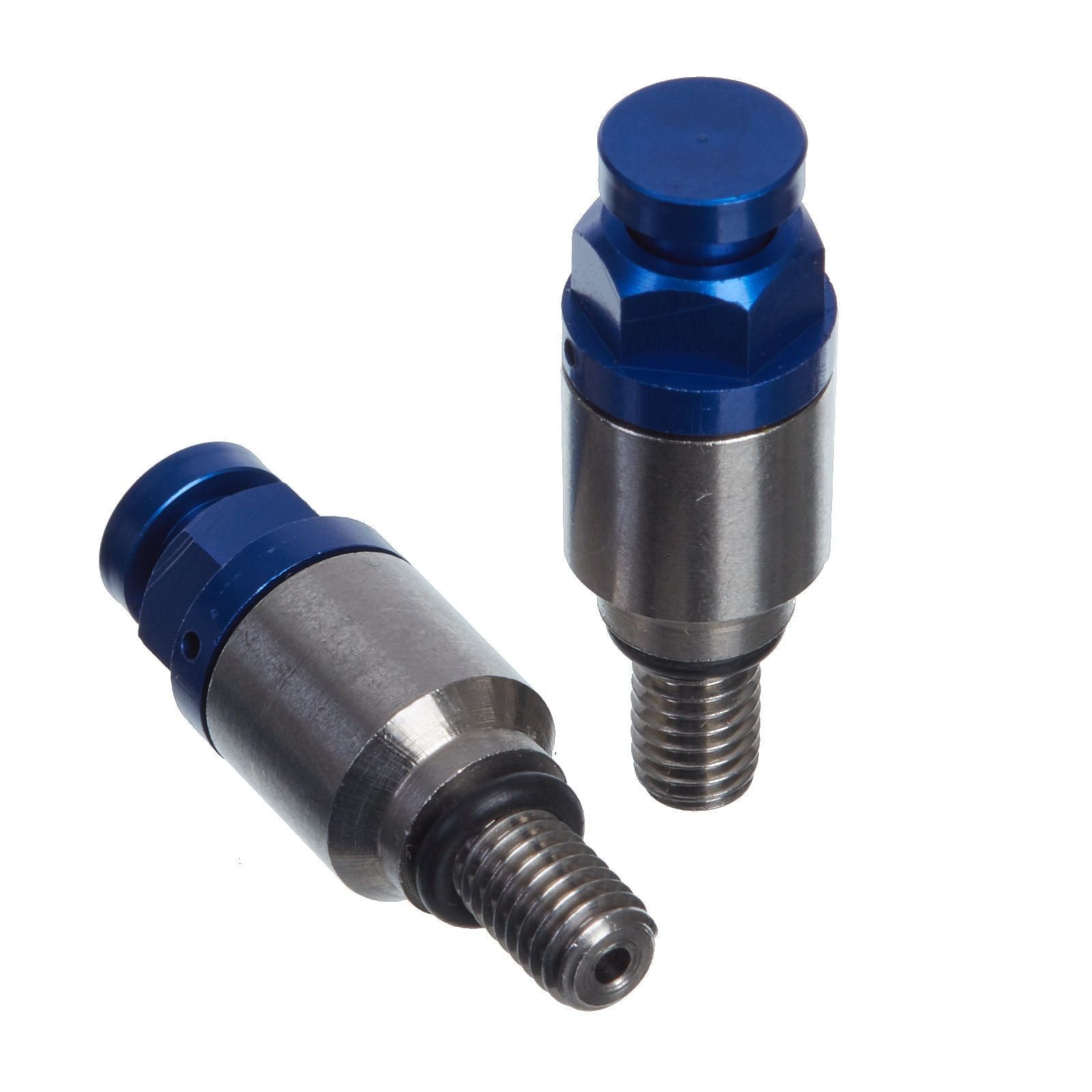 New WHITES Fork Bleeder Valve - M5 X 0.8 (Blue) #WPBFBV58BU