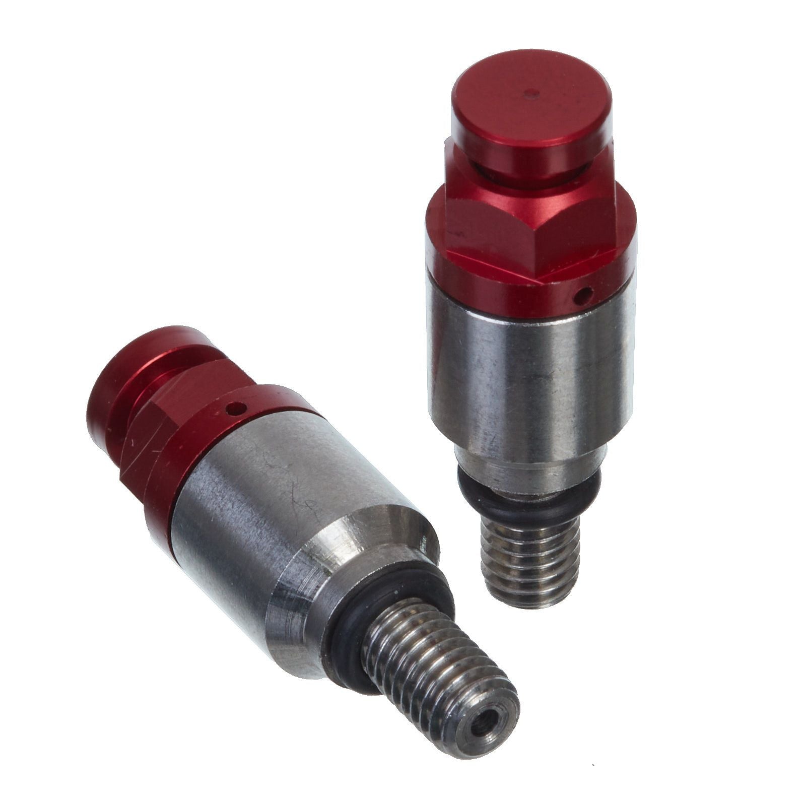 New WHITES Fork Bleeder Valve - M5 X 0.8 (Red) #WPBFBV58R