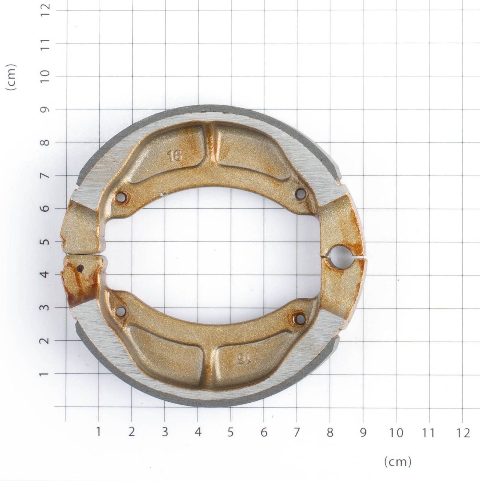 New WHITES Motorcycle Brake Shoes #WPBS27202