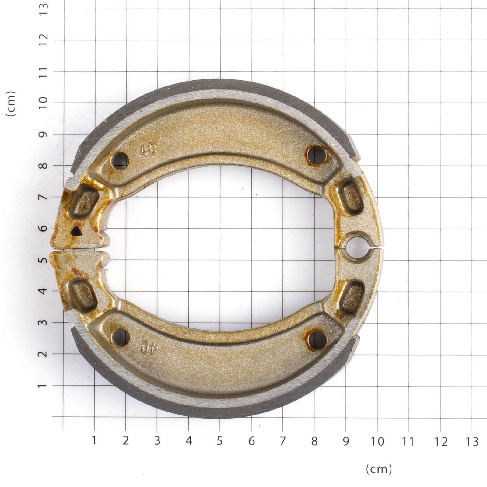 New WHITES Motorcycle Brake Shoes #WPBS27203