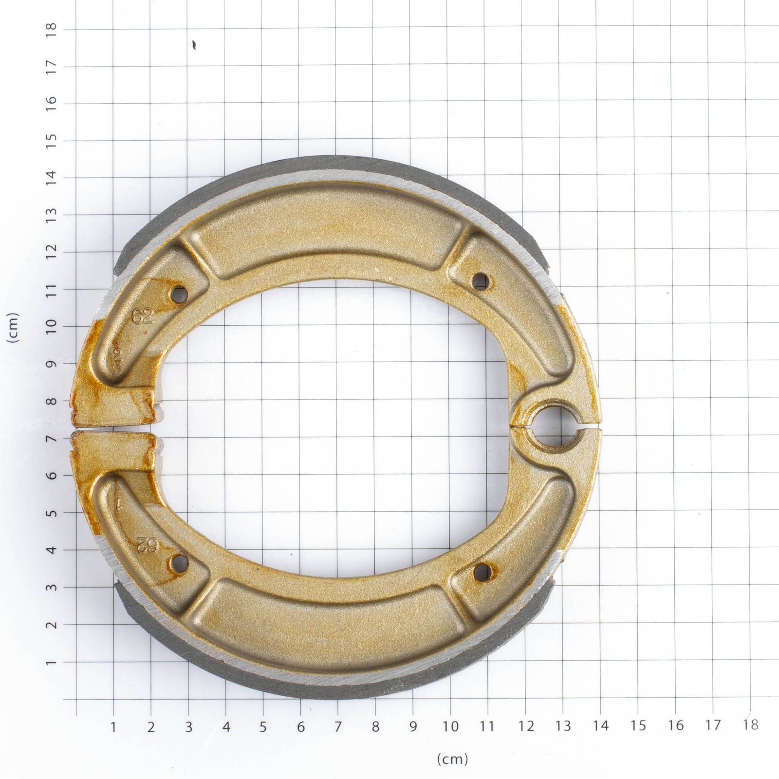 New WHITES Motorcycle Brake Shoes #WPBS27207