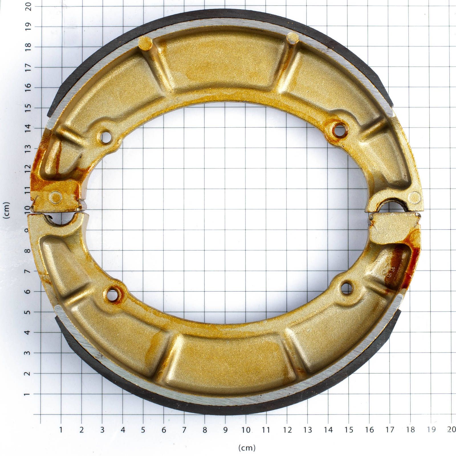 New WHITES Motorcycle Brake Shoes #WPBS27213