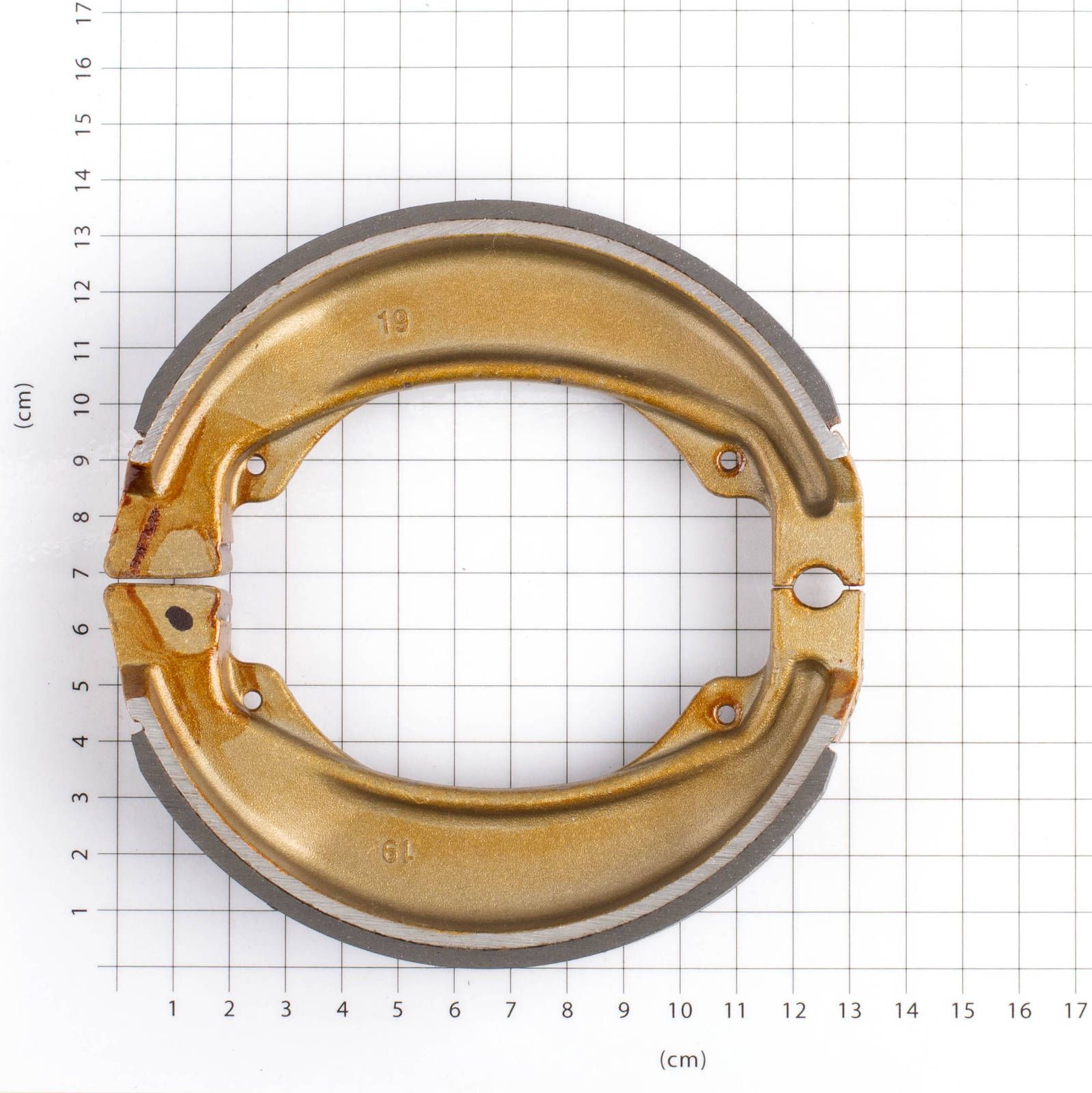 New WHITES Motorcycle Brake Shoes #WPBS39135