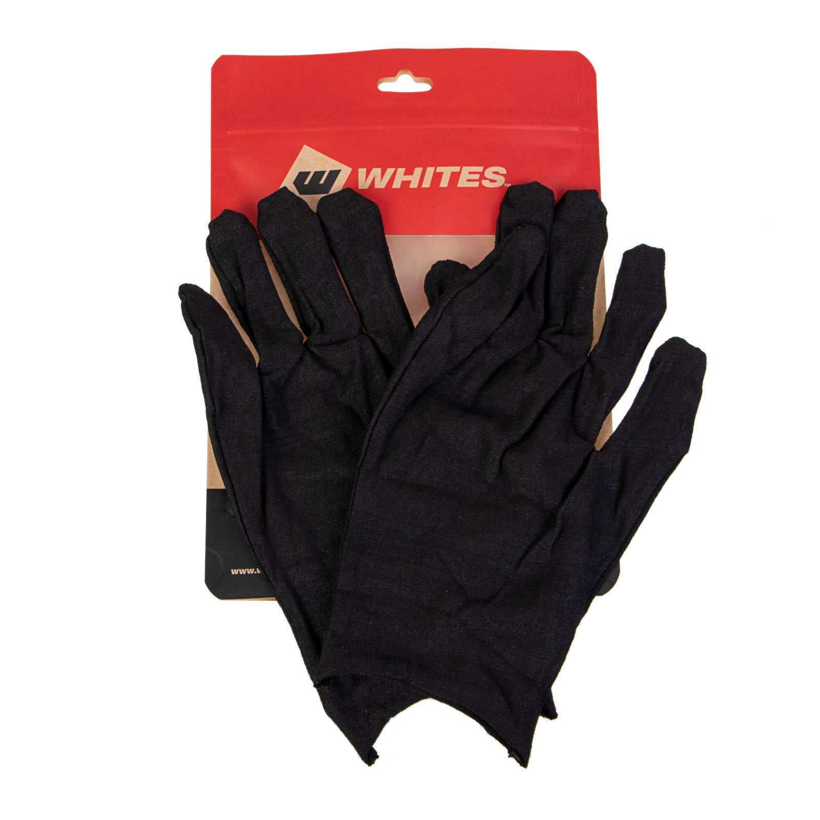 New WHITES Inner Gloves - 20G Heavy - Black - XL #WPGIHXL | Australian Moto Spares