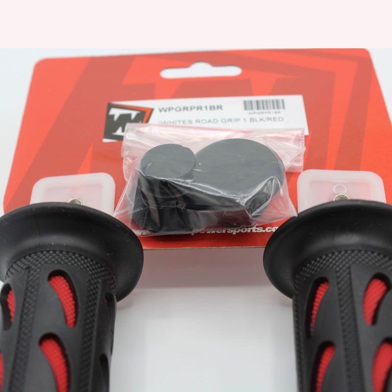 New WHITES Gel Road Grip 1 Black / Red #WPGRPR1BR