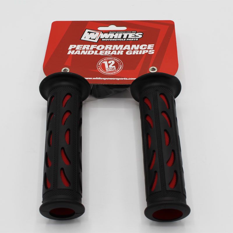 New WHITES Gel Road Grip 1 Black / Red #WPGRPR1BR