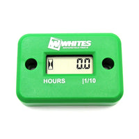New WHITES Hour Meter - Green #WPHMGRN
