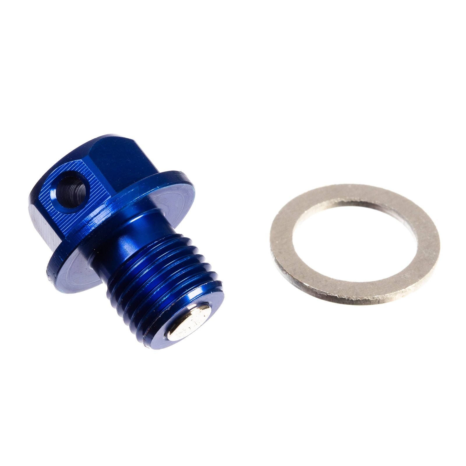 New WHITES Magnetic Sump Plug M12 x 12 x 1.25 - Blue #WPMDP1212125B