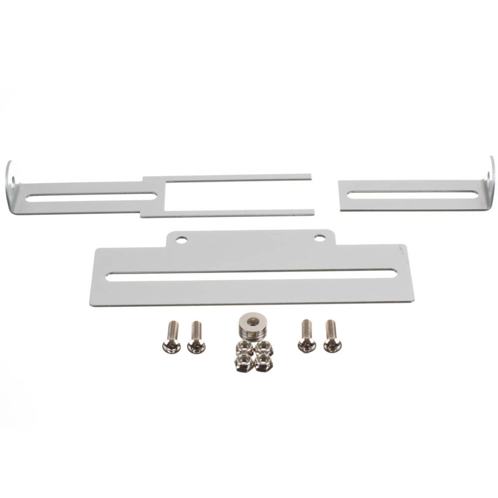 New WHITES Number Plate Bracket - Silver #WPNPS | Australian Moto Spares