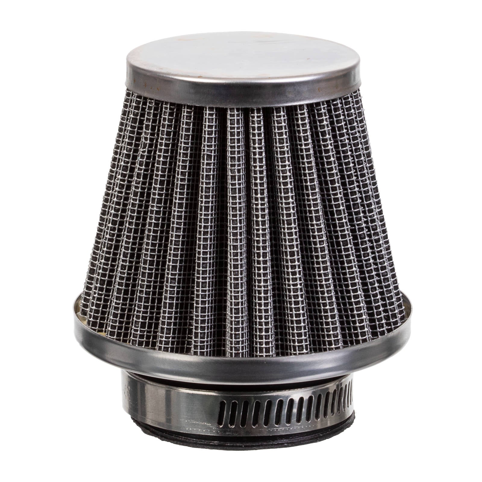 New WHITES Pod Air Filter Round - 39mm #WPPF39CHR | Australian Moto Spares