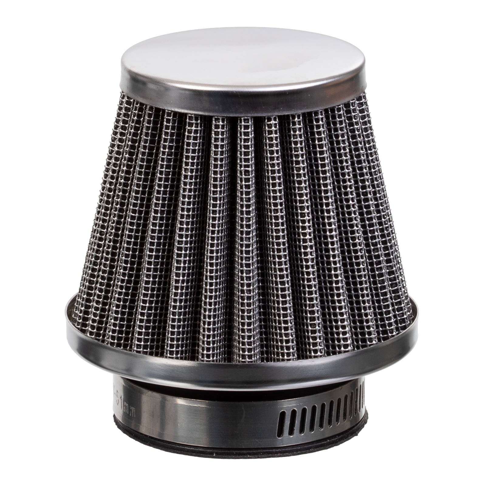 New WHITES Pod Air Filter Round - 42mm #WPPF42CHR | Australian Moto Spares