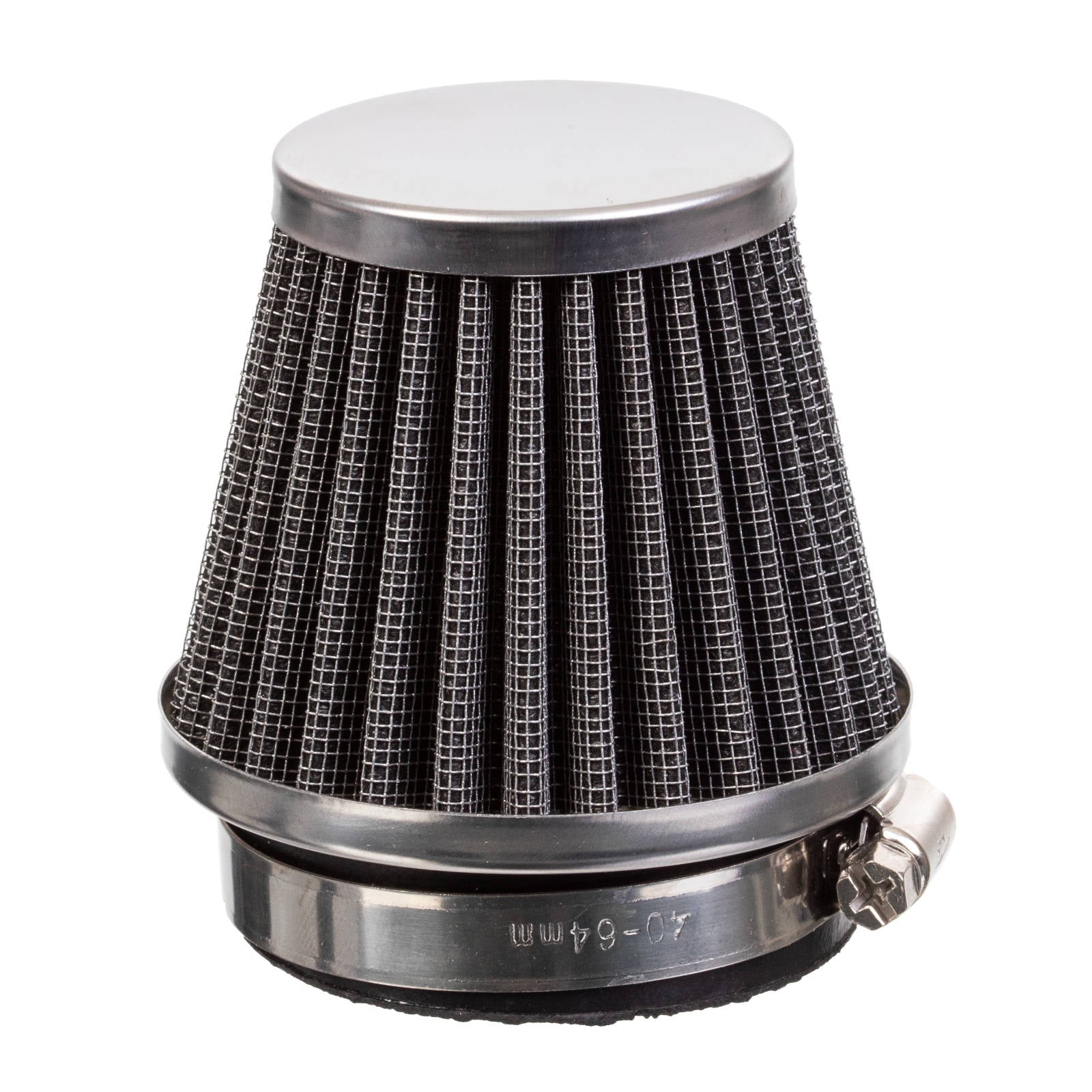 New WHITES Pod Air Filter Round - 52mm #WPPF52CHR | Australian Moto Spares