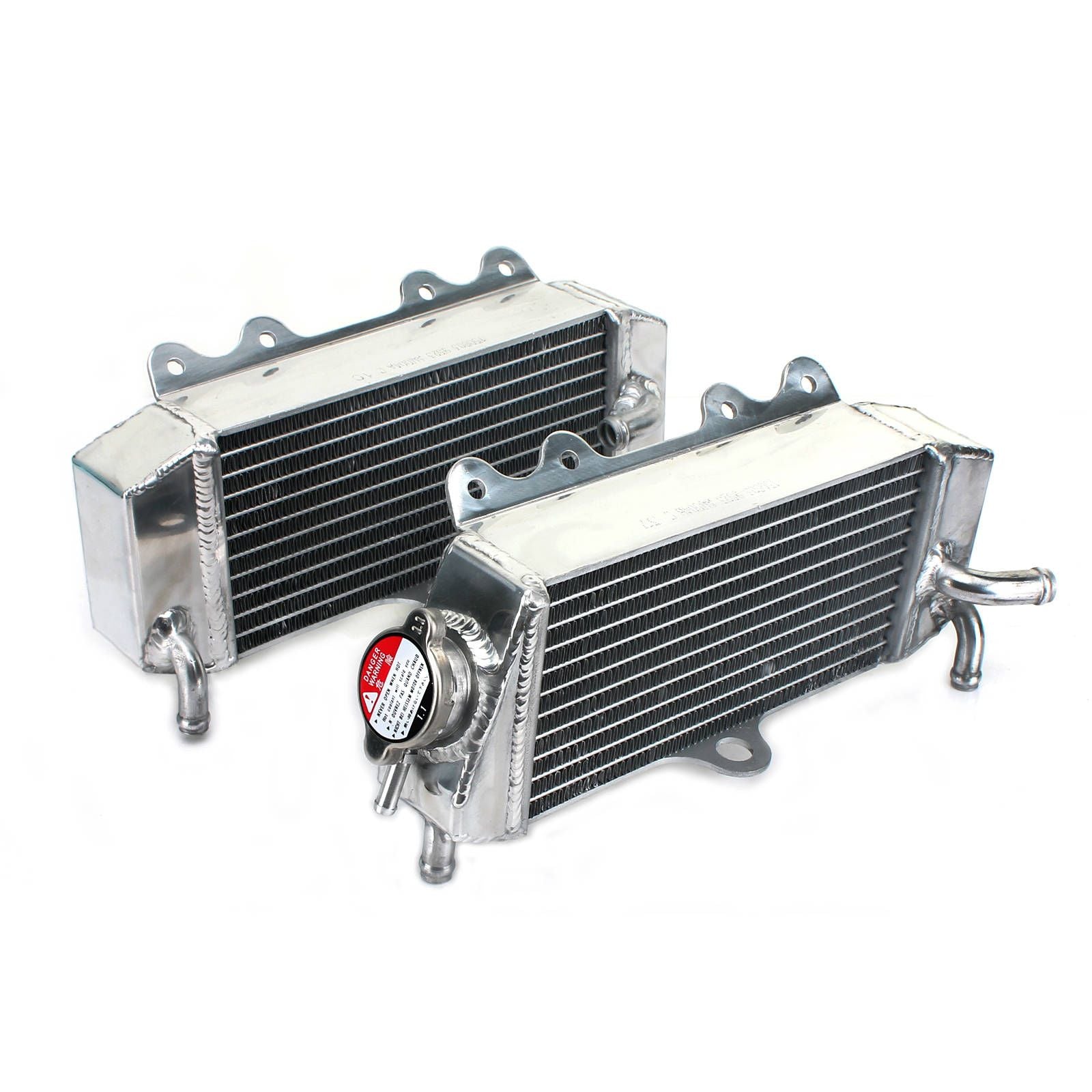 New WHITES Radiator For Yamaha YZ250F 2001-2005 WR250F 2001-2006 Pair #WPRAD004P