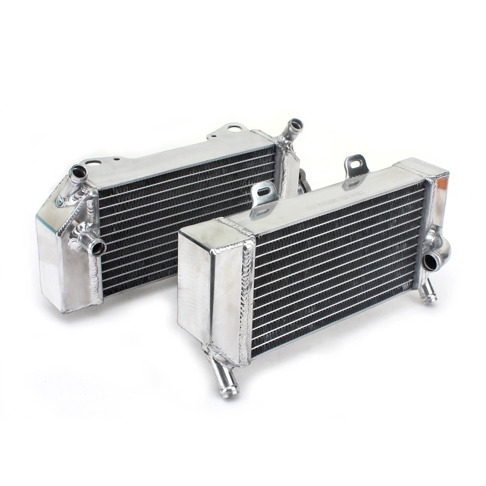 New WHITES Radiator For Honda CRF250R/X 2004-2009 Pair #WPRAD007P