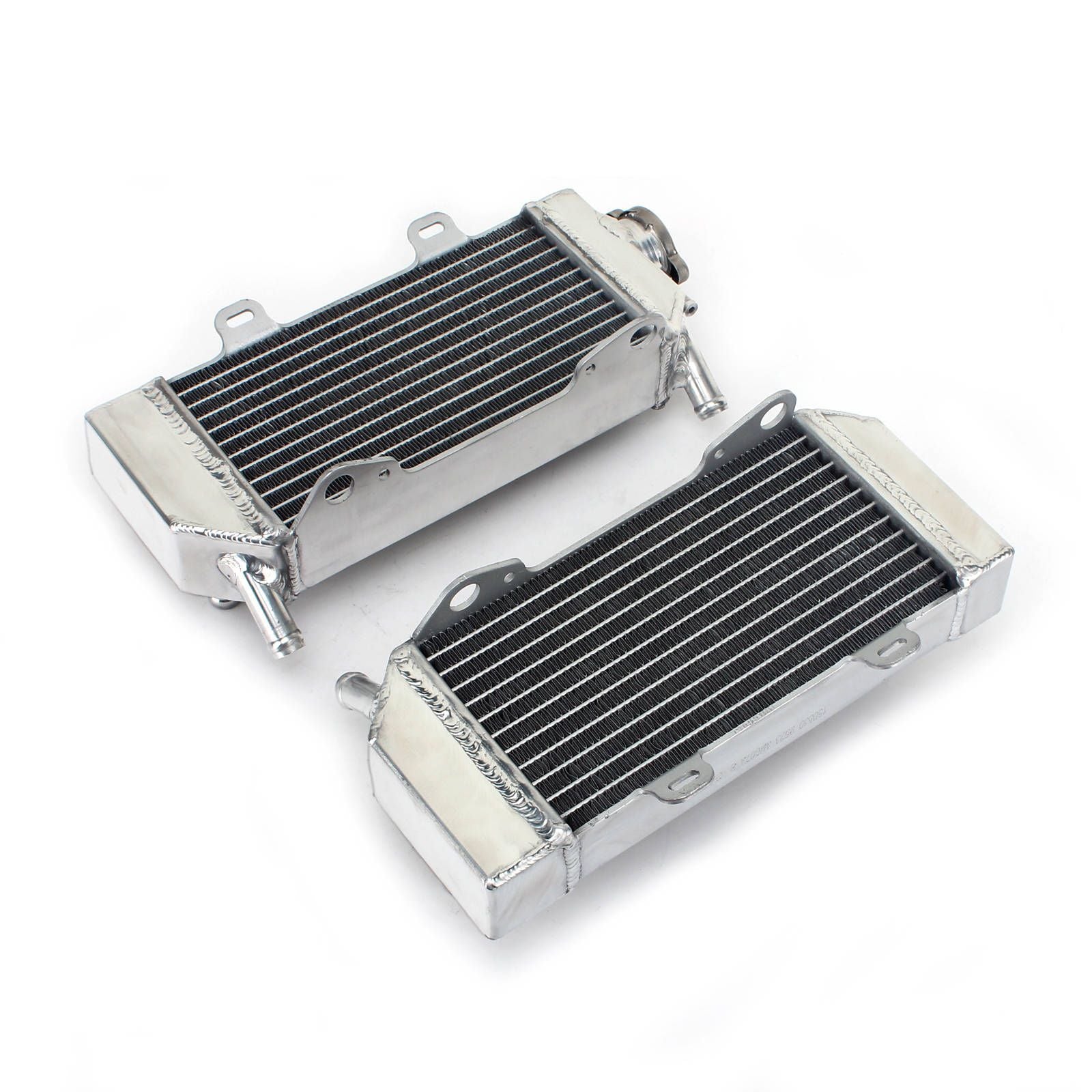 New WHITES Radiator For Honda CRF250R/X 2004-2009 Pair #WPRAD007P