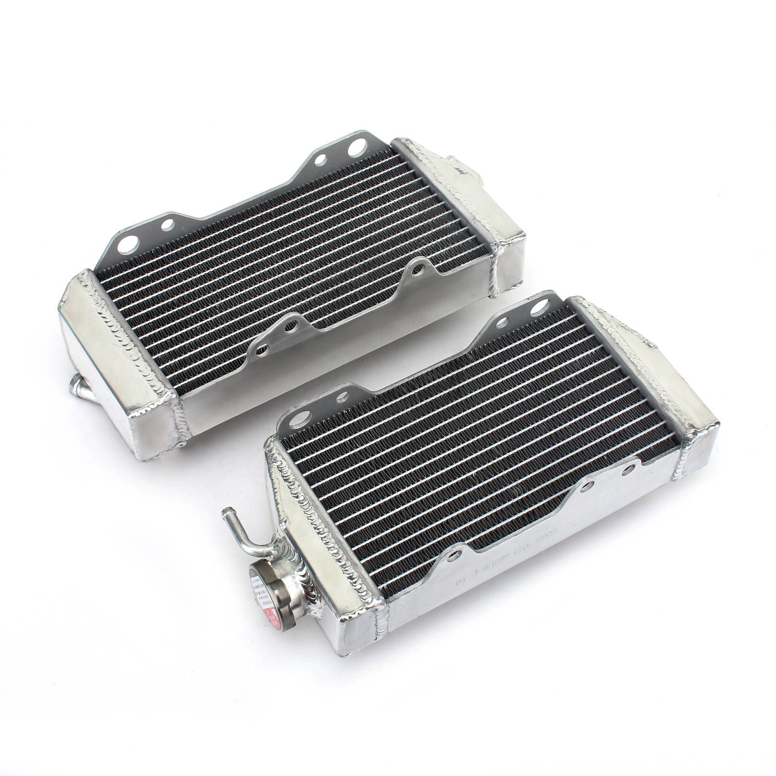 New WHITES Radiator For Honda CRF450R 2002-2004 Pair #WPRAD012P